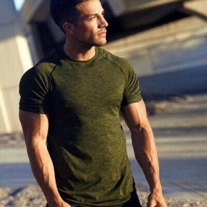 Alphalete Zenith Short Sleeve Athletic Green